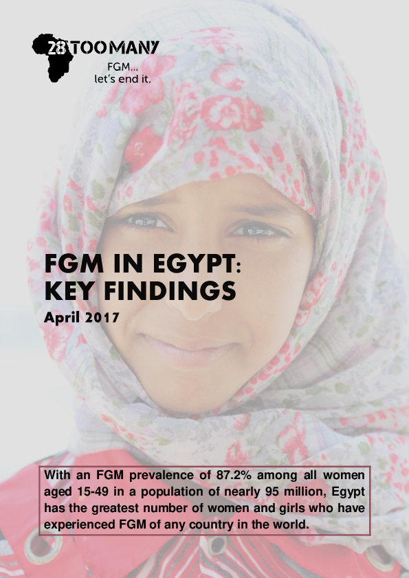 Key Findings: FGM in Egypt (2017, English)
